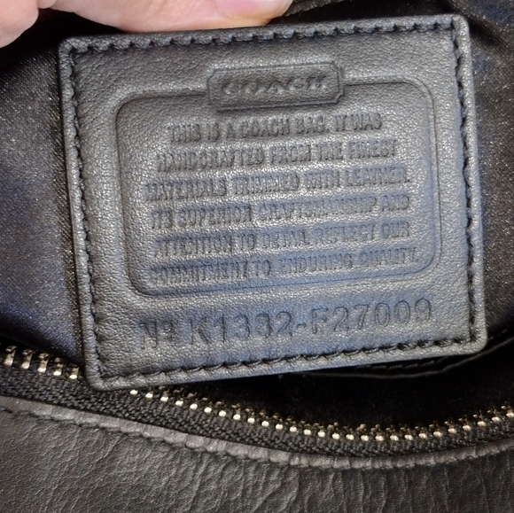 Coach Taylor Zebra Print & Black Leather Handbag Satchel Purse - Picture 3 of 16